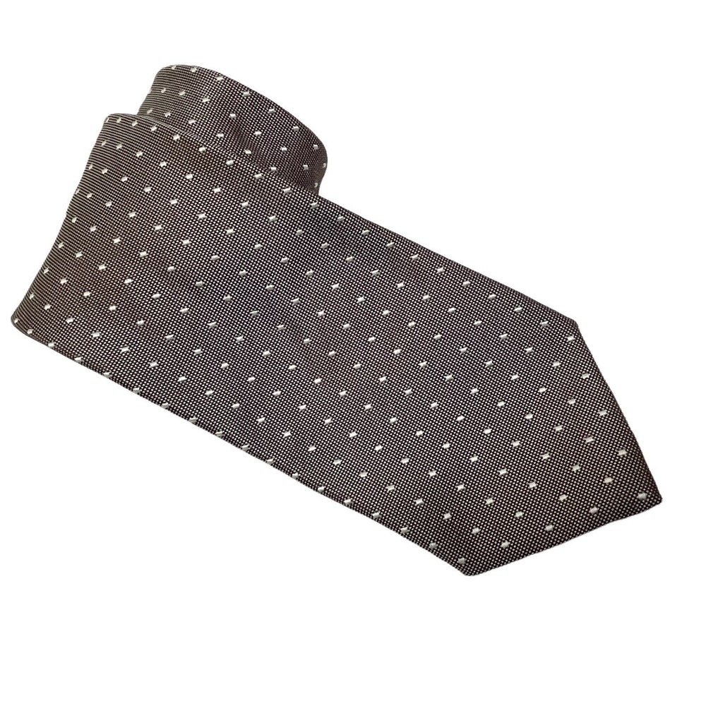 Boggi Milano 100% Silk Taupe Beige Italy‎ Necktie Tie Luxury Designer